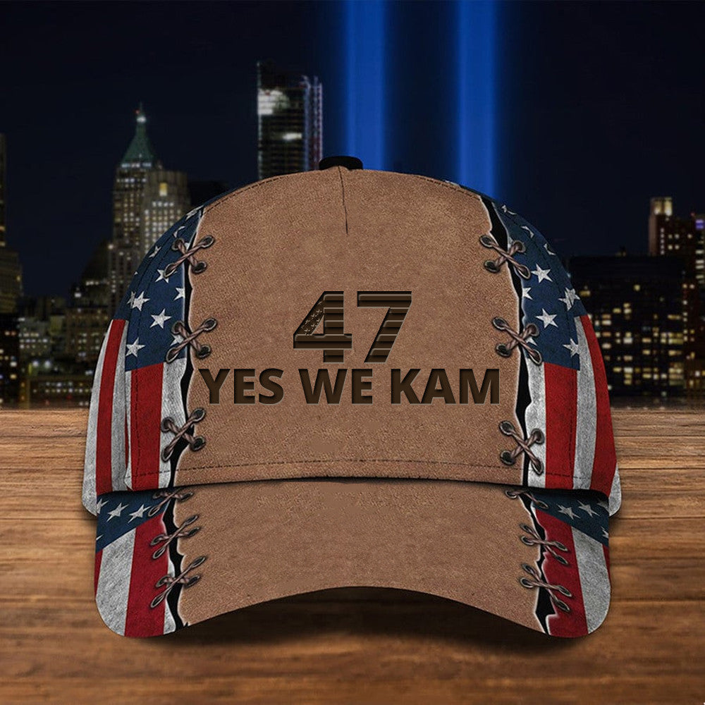 47 Yes We Kam Hat President Kamala Harris 47 Hat Gifts For Democrats