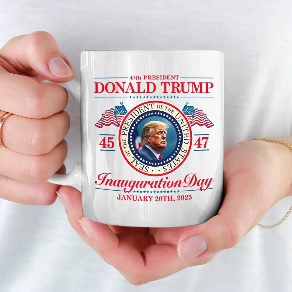 47Th President Donald Trump 45 47 Mug MAGA Mug Gifts For Trump Fans